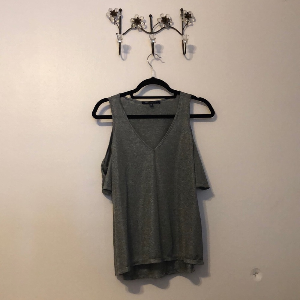 V- Neck Flowy Top